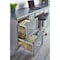 Rev-A-Shelf Steel, Silver, 15 in W, 9.24 in H, 17.75 in D, 17.68 in L, Silver RAS-FDSM-DM15-1 - alternate 2